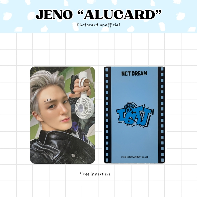 PHOTOCARD JENO ALUCARD KIPAS UNOFFICIAL