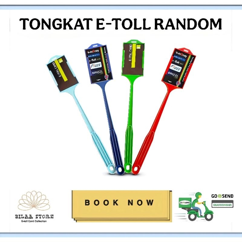 Tongkat Toll / Tongkat E-Toll / Toll / Tongkat E-money Card / Tongkat Flazz Card / Tongkat E-Toll