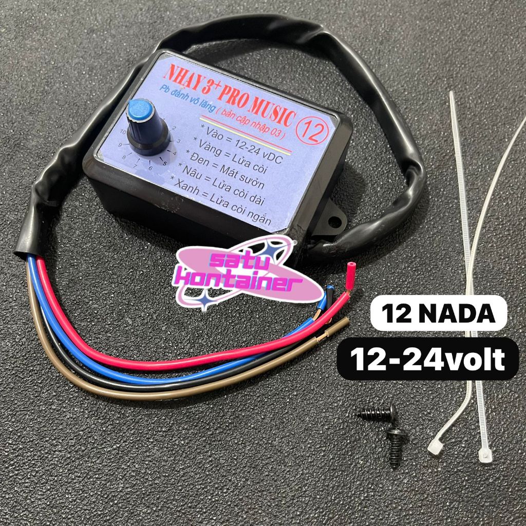 Relay Modul Klakson Putus 12-24V Motor Mobil & Bus 12 suara