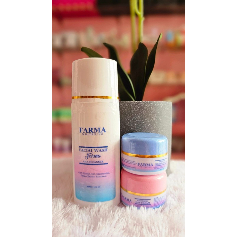 Skincare Farma BPOM Isi 3 Farma Whitening Farma Skincare BPOM Original paket isi 3