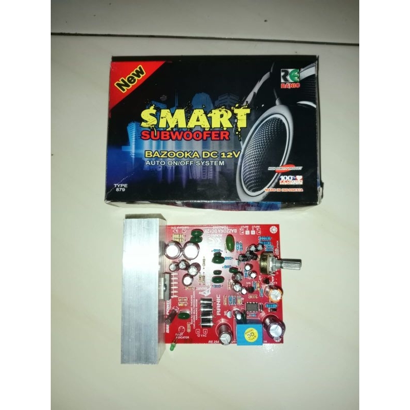 Kit aktif subwoofer smart New BAZOOKA