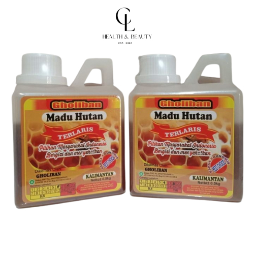 

Madu Hutan Kalimatan Gholiban KLM 500ml & 1kg Original 100%