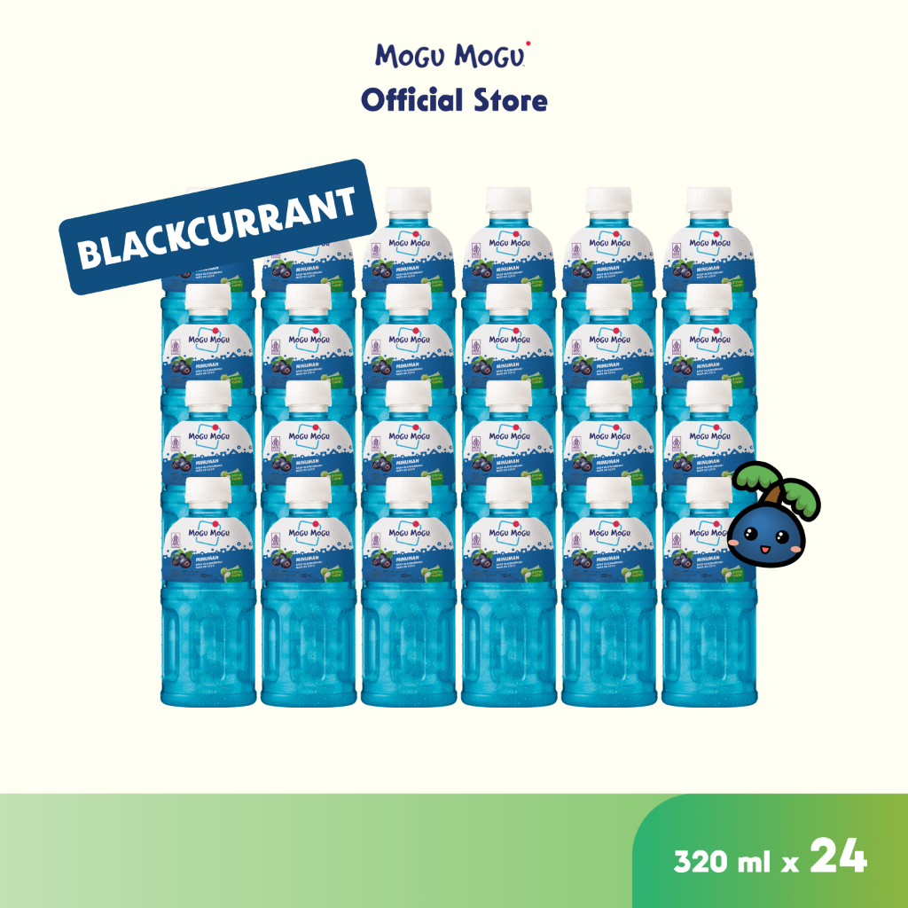 

Mogu Mogu Nata De Coco Blackcurrant - 24 pcs x 320 ml