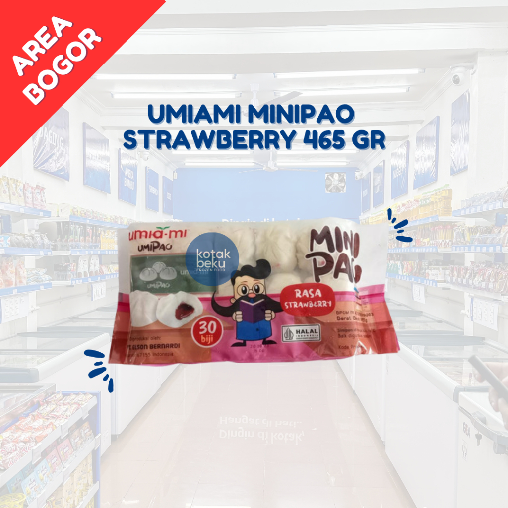 

UMIAMI MINIPAO STRAWBERRY 465 GR
