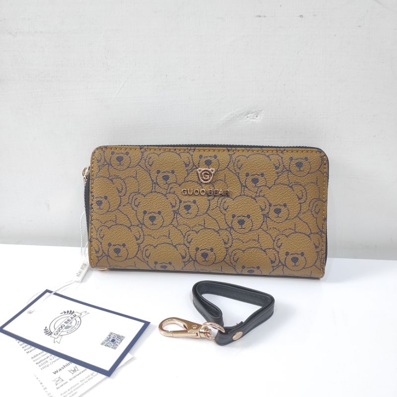 TTWN GUOO BEAR ORIGINAL - GO2046 - DOMPET Wanita GUOOBEAR - DOMPET TERLARIS - DOMPET TTWN BEAR - DOM
