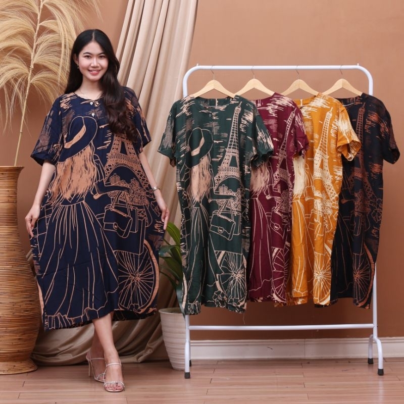 DASTER JUMBO LENGAN PENDEK BUMIL BUSUI MURAH KEKINIAN