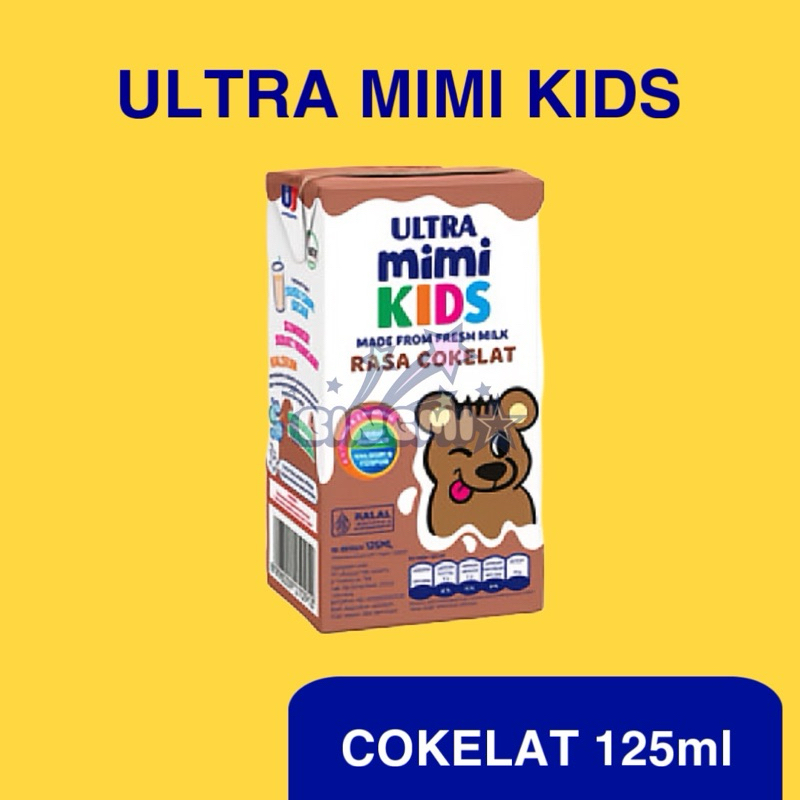 

Susu Anak Ultra Mimi Kids Cokelat 125ml – Tinggi Kalsium & Vitamin, Rasa Enak! (Kemasan Satuan)