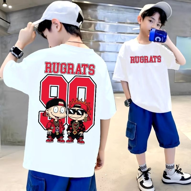Kaos Anak Pria|2-12 Tahun|Cetakan Yang Lucu| Korean Style Premium Baju Atasan|Anak Pria 10 Tahun Imp