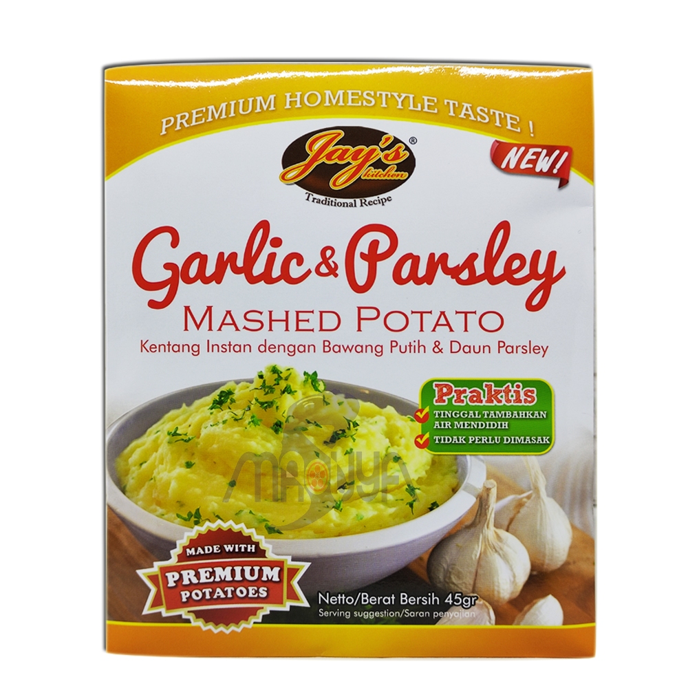 

JAY'S MASHED POTATO GARLIC & PARSLEY 45GR HJP115
