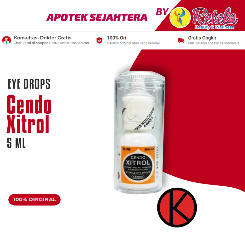 Cendo Xitrol Eye Drop 5 ml