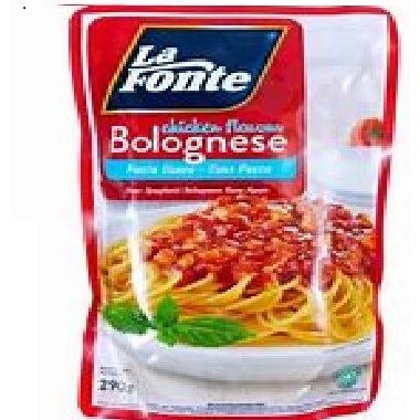 

Saus Pasta Bolognese La Fonte 315 Gr