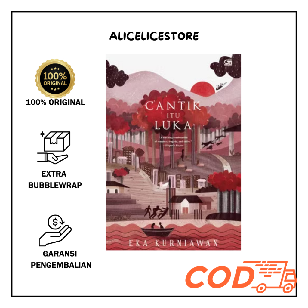 LICESTORE-Novel Cantik Itu Luka ORIGINAL
