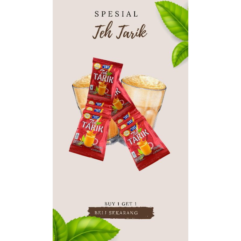 

TOKO EMI SEGAR SARI TEH TARIK MINUMAN INSTAN SACHET 10PCS PALEMBANG
