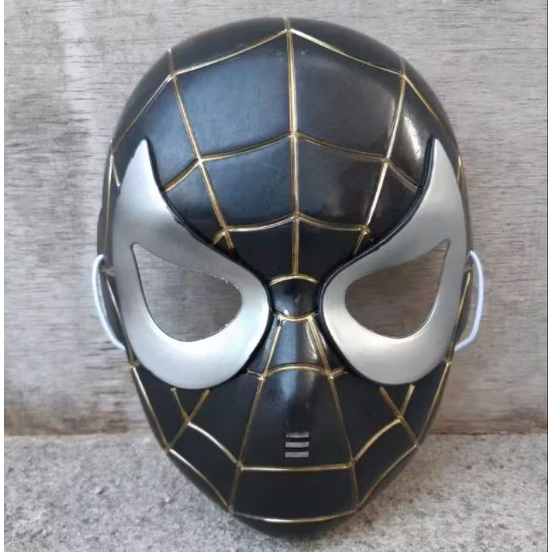 Topeng Spiderman Hitam