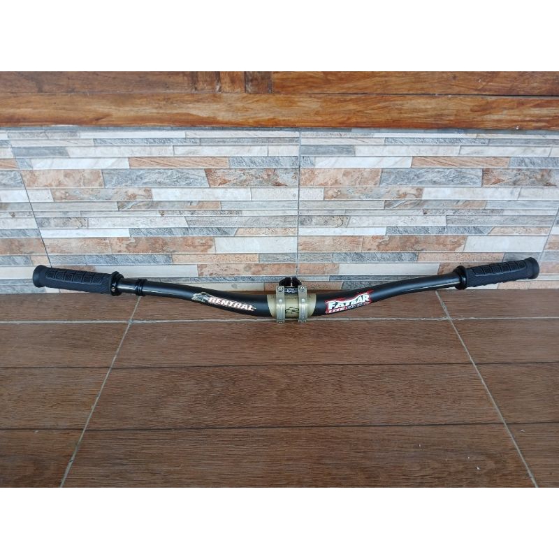 cokpit renthal apex stem offset 33mm renthal fatbar lite carbon 35 rise 20 handlebar 760mm handgrip 