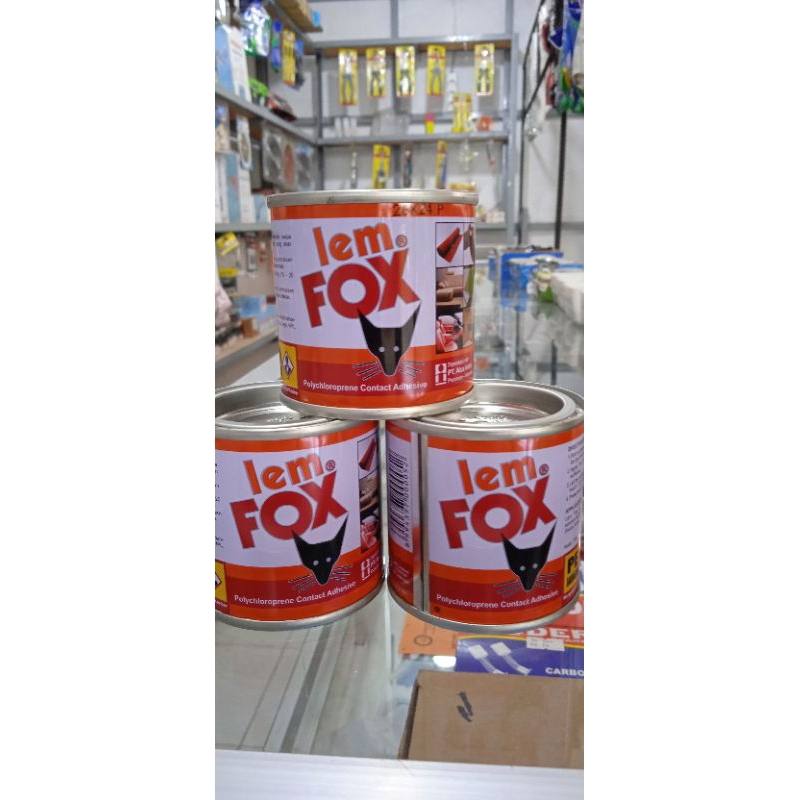 

Lem FOX 70 Gram Kaleng Merah/Lem Aibon/Lem kuning/Lem Sandal/Sepatu/Kayu/Serbaguna