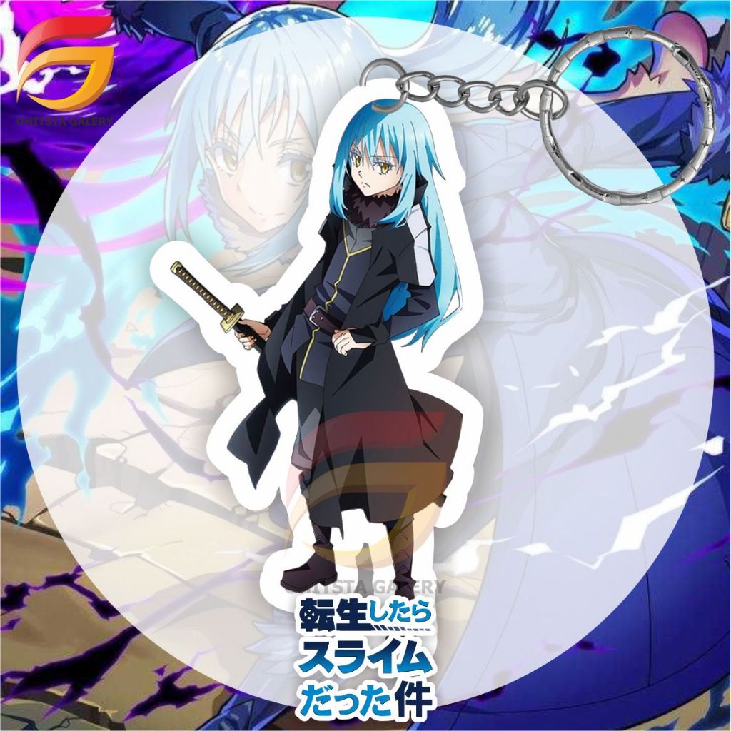 Gantungan Kunci Rimuru Tempest Tensei Shitara Slime Datta Ken - Gantungan Kunci Anime Tensei Shitara