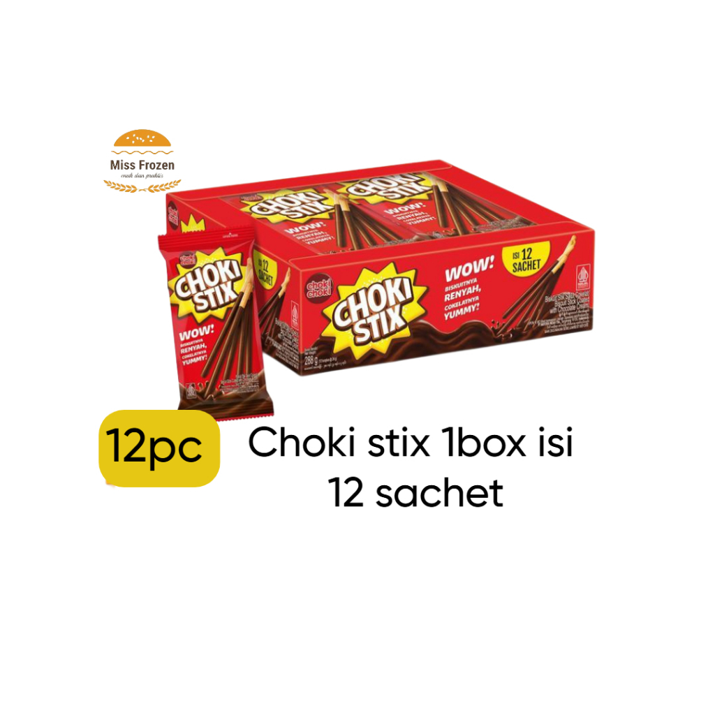 

Choki Choki Stix 1 box – Cokelat Stik Nikmat & Praktis! Cemilan Coklat