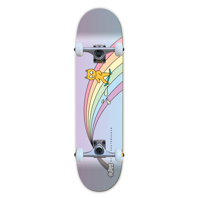 Skateboard Full Set Meow Over The Rainbow Fade 7.5" Complete / Jual Skateboard Fullset