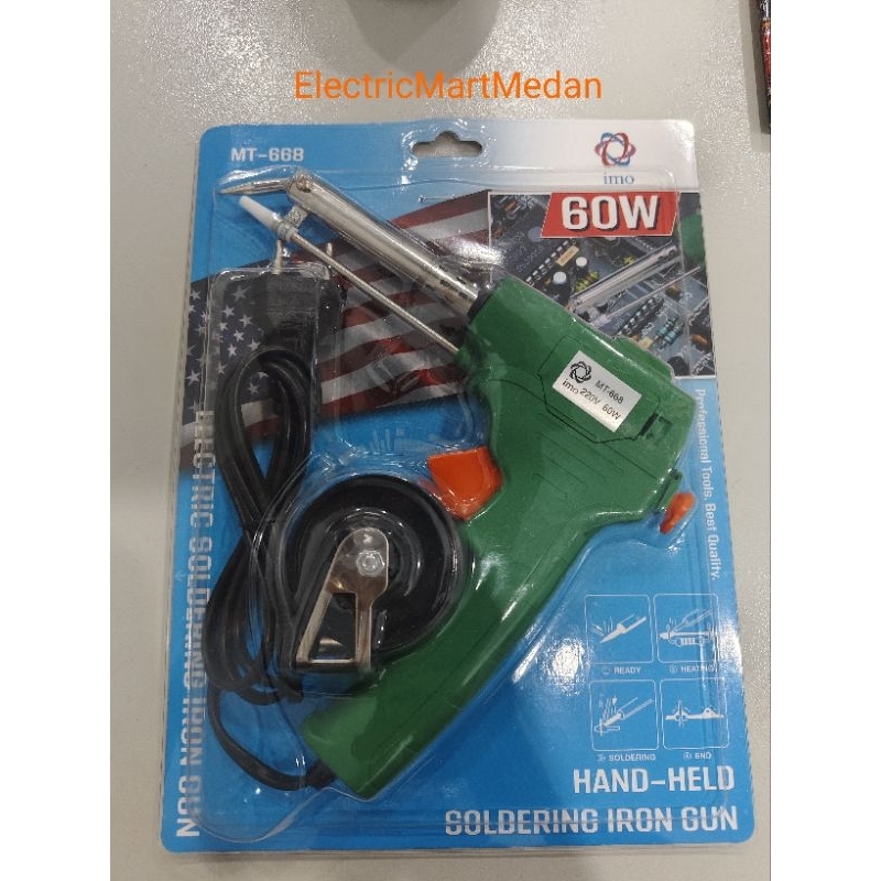 solder listrik timah otomatis 60w IMO/solder tembak 60w timah otomatis/automatic solder gun