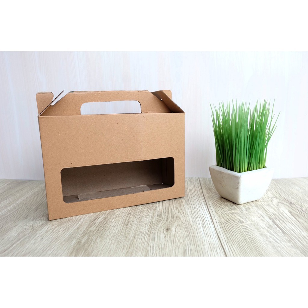 

Gable Box / Box Handle Uk. 26 cm x Tinggi 17 cm x 10,5 cm