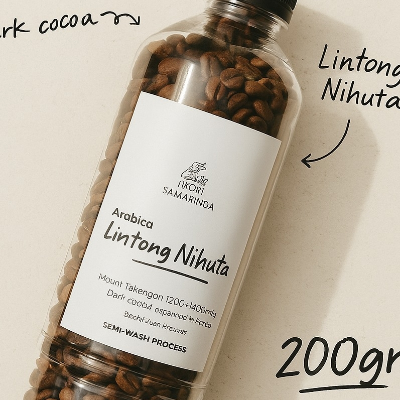 

Arabica Lintong Nihuta 200gr | Kopi Samarinda