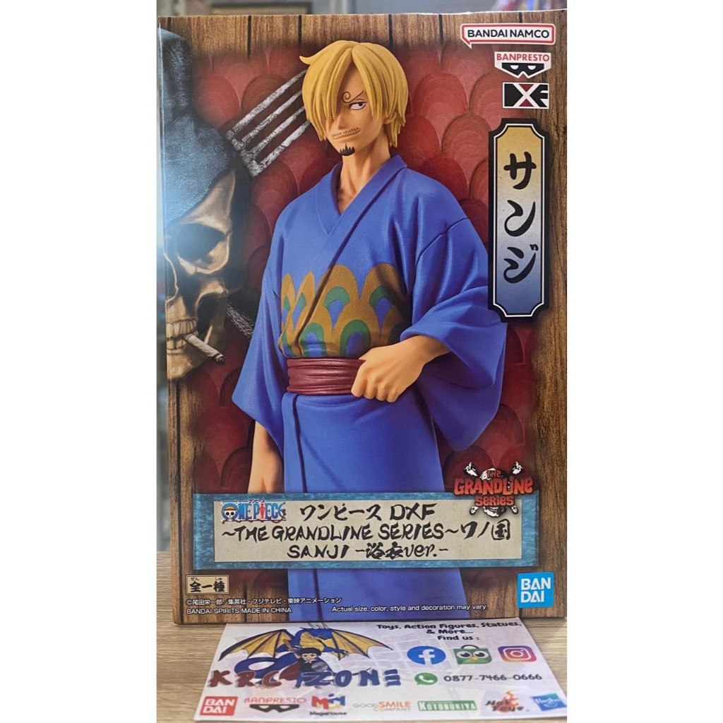 BANDAI BANPRESTO GRANDLINE ONE PIECE YUKATA DXF GLM VINSMOKE SANJI