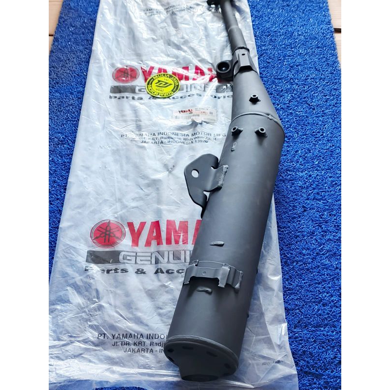KNALPOT EXHAUST ATAU MUFFLER 1 YAMAHA JUPITER MX 135 OLD LAMA ORIGINAL YGP 1S7-E4703-10