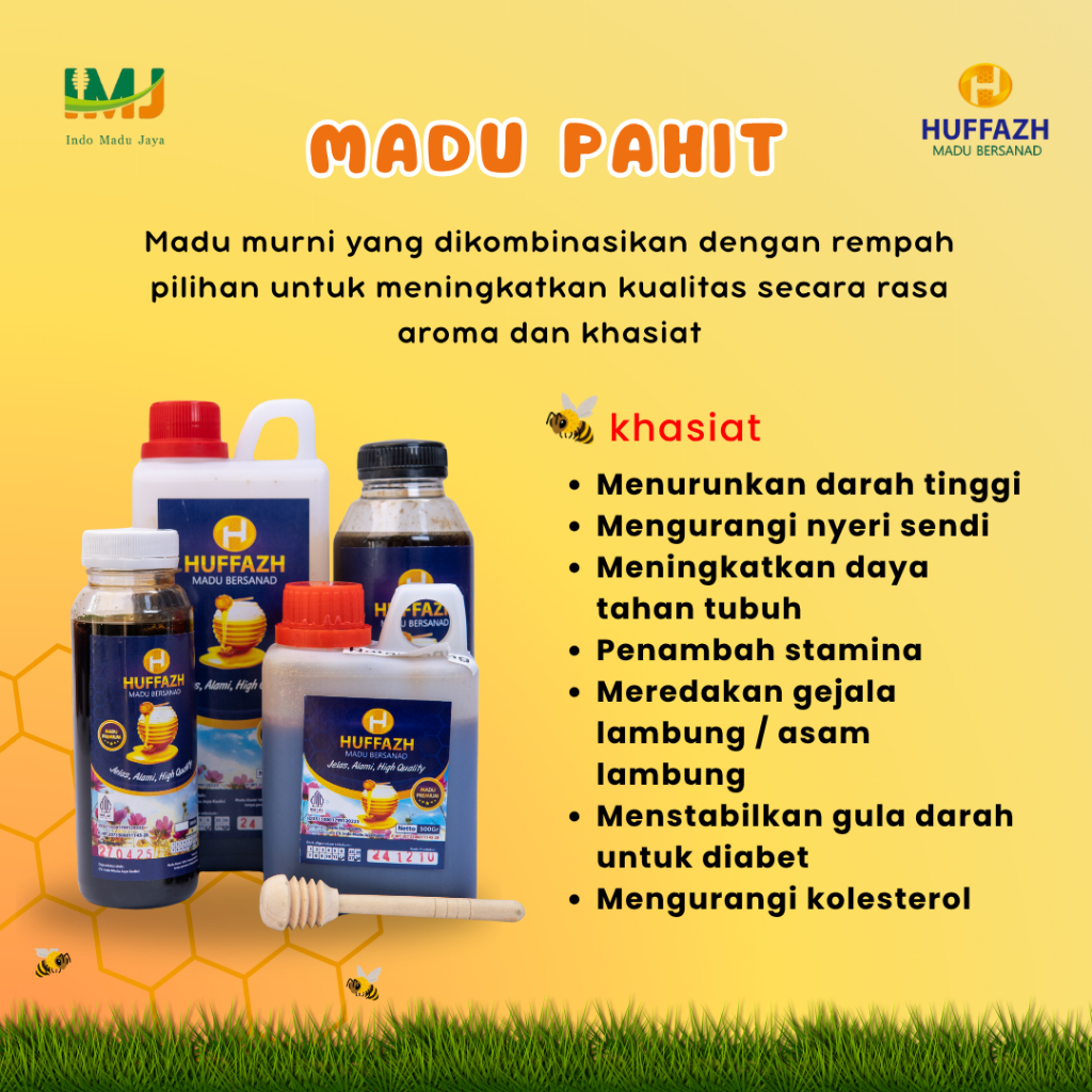 

MADU PAHIT | MADU HUFFAZH – MADU MURNI YANG DI RACIK DENGAN REMPAH | MADU BERSANAD