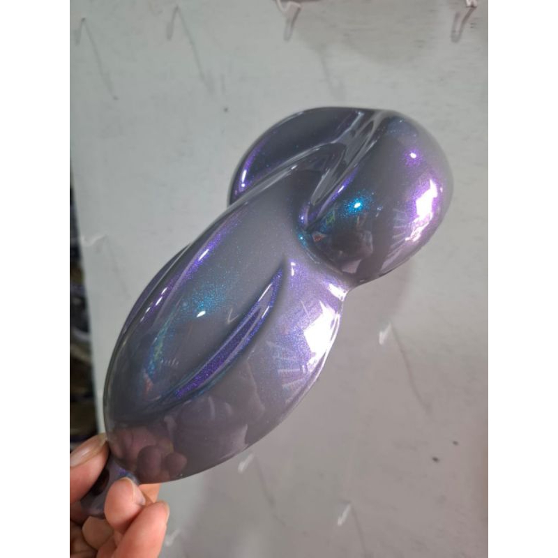 1paket+dasaran cat bunglon nardo grey blu violet cat bunglon cat custom motor mobil