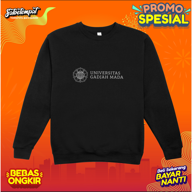 Hoodie Sweater Crewneck Universitas Gadjah Mada Muda Indonesia PPSMB UGM Yogyakarta