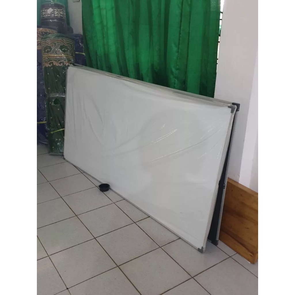 

whiteboard sekolah magnet 120 x 240 cm