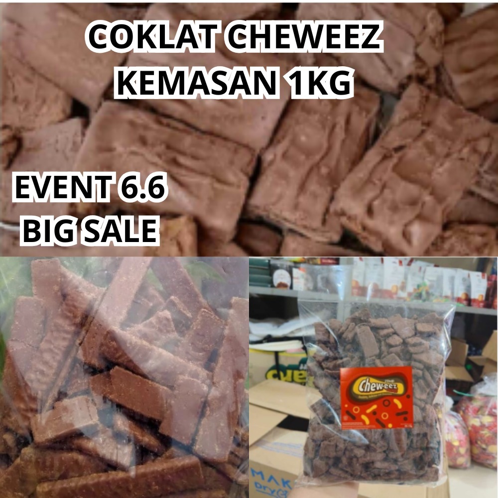 

coklat delfi cheweez kemasan 1kg