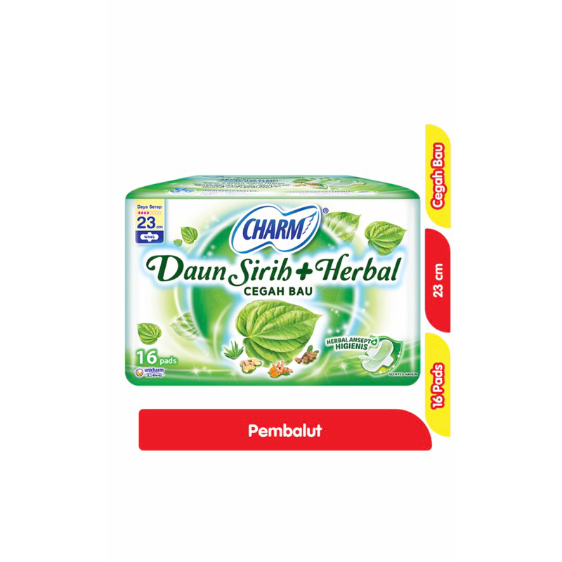 Charm pembalut wanita