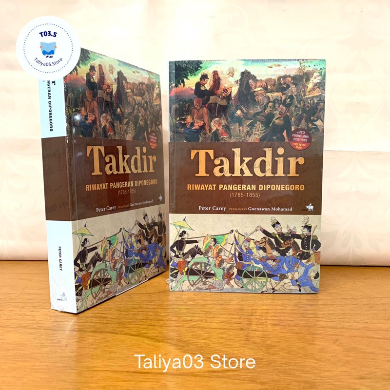 Buku Takdir Riwayat Pangeran Diponegoro