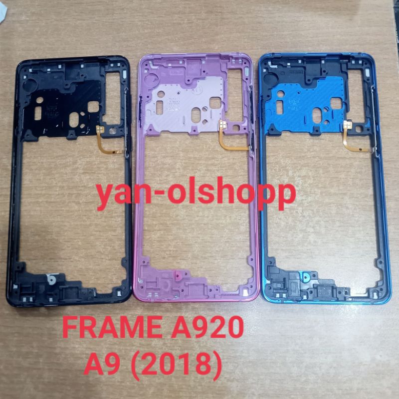 Frame dudukan lcd dudukan mesin Samsung A920 (A9 2018)