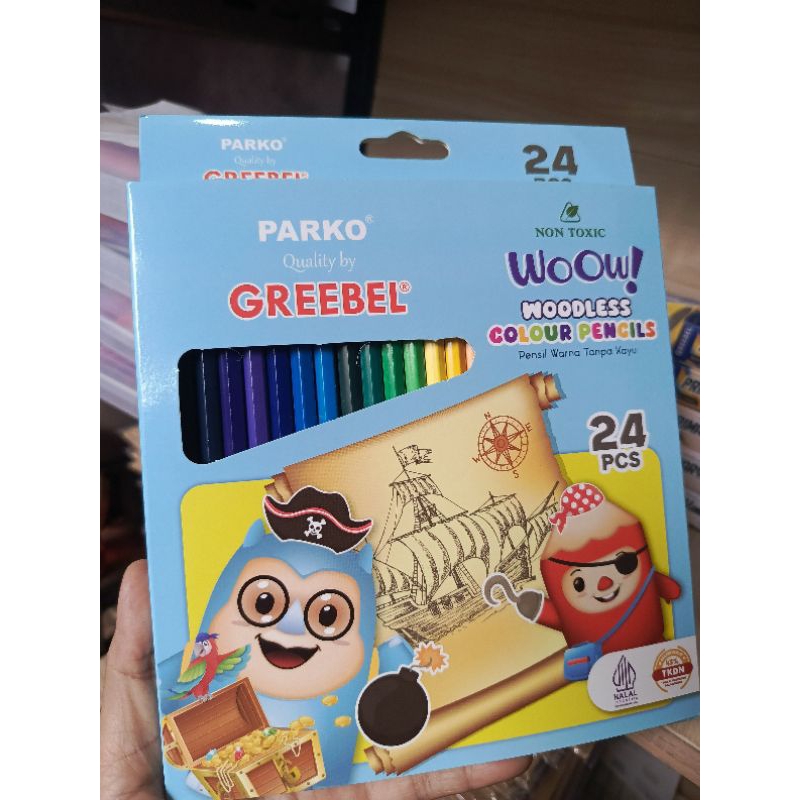 

Pensil Warna Greebel Parko Set 24 Warna