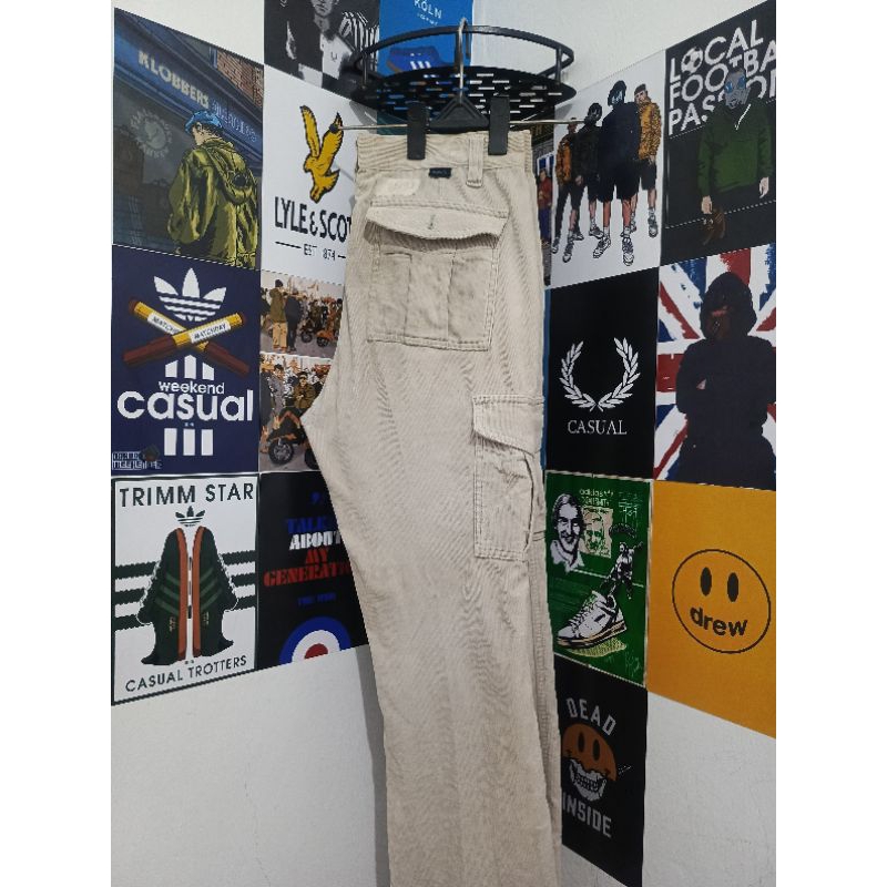 celana coduroy cargo