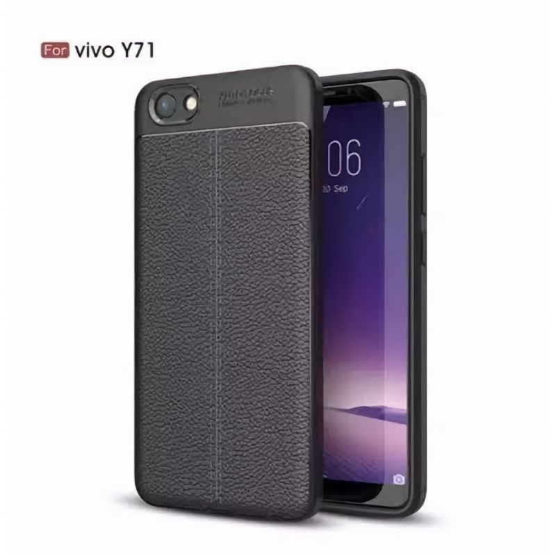 Case Autofocus Vivo Y71 Kondom Soft Case Hitam