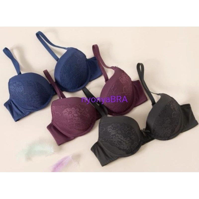 yu7 Felancy Bra Berkawat Push Up 34,36,38B, 073-1279 Dwjl