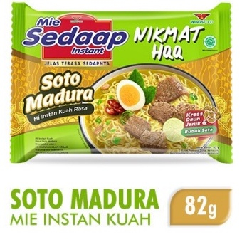 

SEDAAP MIE MIE INSTANT SOTO MADURA PCK 82g