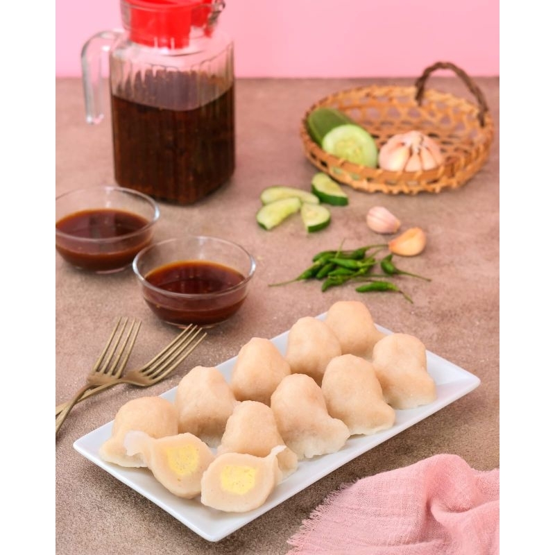 

paket pempek isi 10 pcs telur (kapal selam kecil)