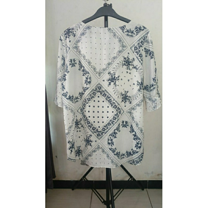 blouse sifon motif no 25