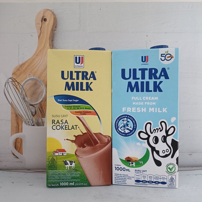 

ULTRAMILK UHT PLAIN/CHOC ( 1LITER )