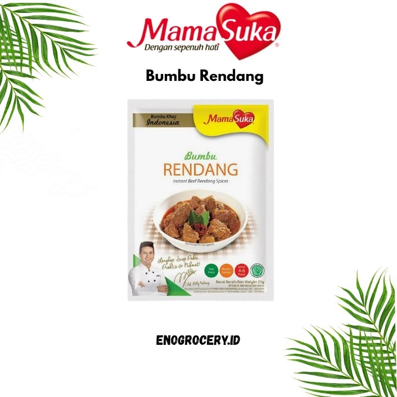 

MamaSuka Bumbu Instan Rendang/Soto 25g