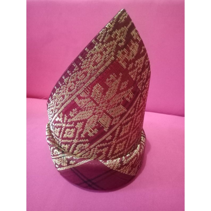 Tapis kikat lampung serut lilit Songket tenun asli