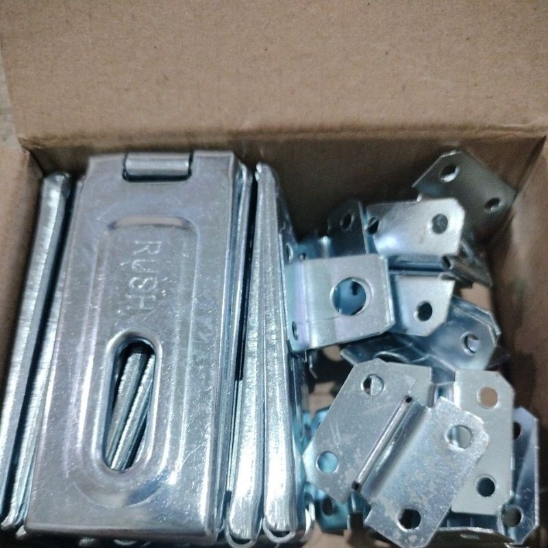 Overpal Plat Tempat Gembok 3 inci / Cantolan Plat Gembok