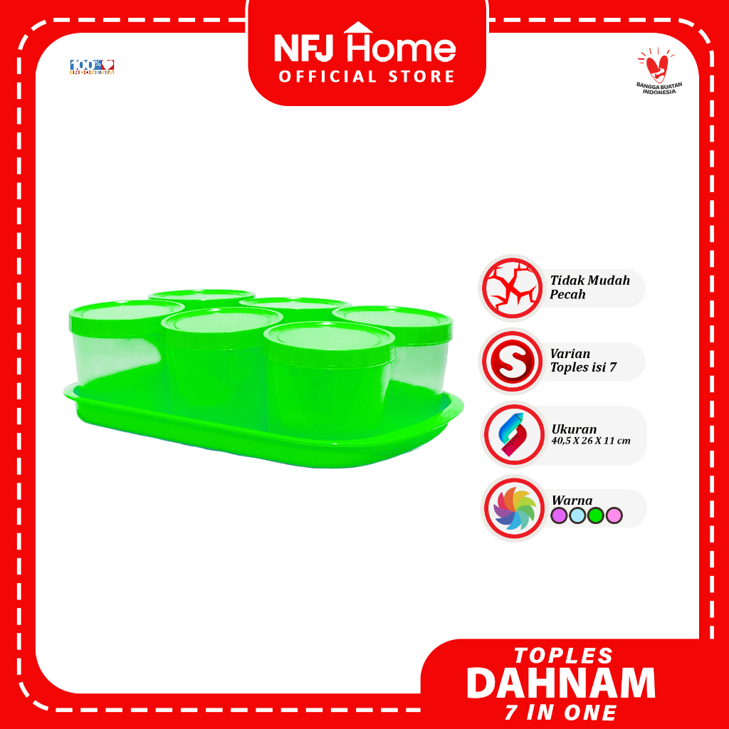 NFJ TOPLES DAHNAM 7 IN ONE POLOS - TOPLES NAMPAN  SET 7 TOPLES