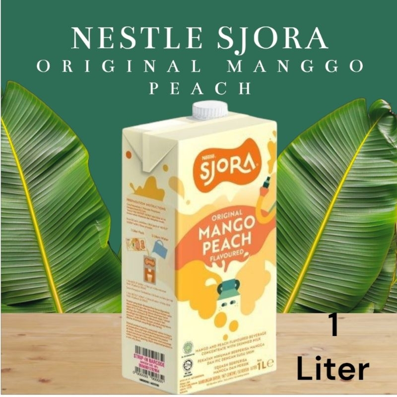 

Sjora original manggo peach 1 Liter