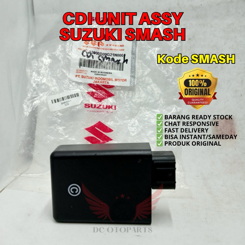 SMASH CDI UNIT ASSY SMASH ORIGINAL SUZUKI, CDI ORIGINAL SUZUKI SMASH, CDI ORIGINAL SMASH, CDI ORIGIN